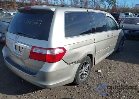 2007 Honda Odyssey Touring from USA, damaged, VIN 5FNRL38897B120109